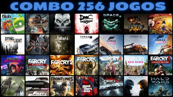 256 jogos de Xbox Series/One