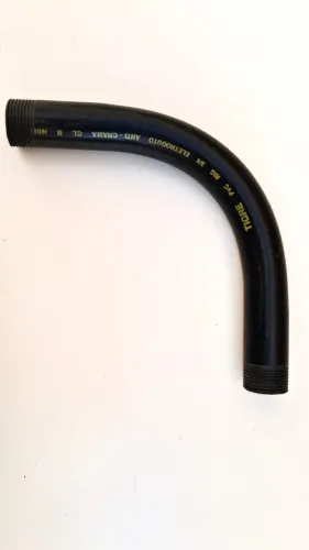 50 Unid.-Curva p/Eletroduto PVC rigido 3/4x 90º rosca- Tigre