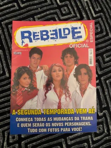REVISTA REBELDE OFICIAL ESPECIAL 2ª TEMPORADA / RBD