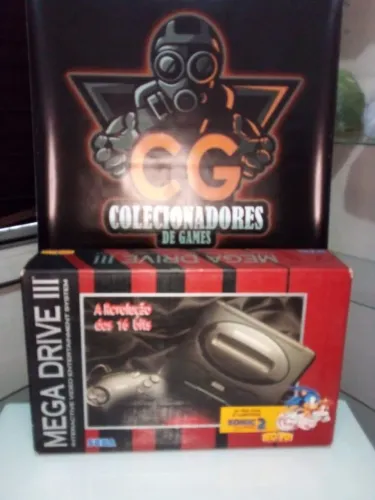 Console Mega Drive III - TecToy (Sonic the Hedgehog 2 Incluso)