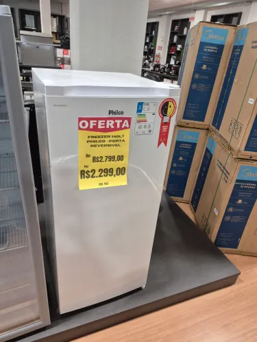 Freezer vertical eos 140 litros 