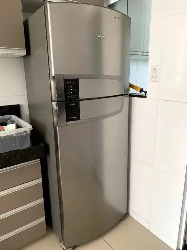 Geladeira Consul Bem-Estar duplex inox Frost Free