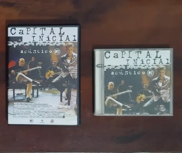 DVD e CD Capital Inicial MTV Acústico
