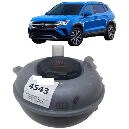 Reservatório Água Radiador VW Taos TSi 1.4 2022 2023 2024 SKU 4543