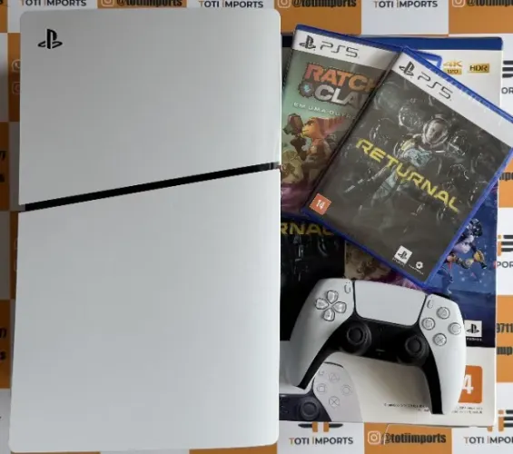 PlayStation 5 Slim Físico 1Tb SSD Seminovo 