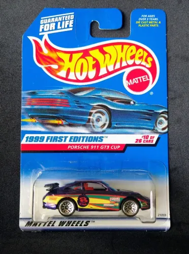 Hot Wheels Porsche 911 GT3 CUP - Roxo
