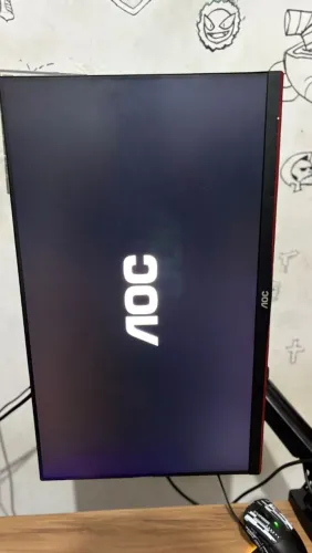 ? Monitor Gamer AOC 24" 75Hz - Estado de Novo (Urgente!)
