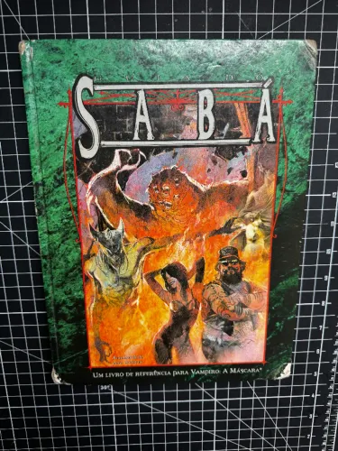 RPG RARO Guia do Sabá 3Ed. Suplemento Vampiro A Máscara