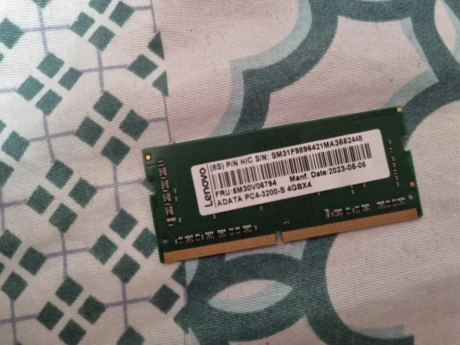 Memoria ram 4gb ddr4 3200mhz notebook