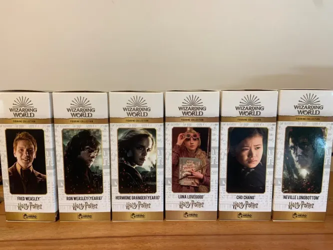 Harry Potter Wizarding World Eaglemoss 6 Personagens