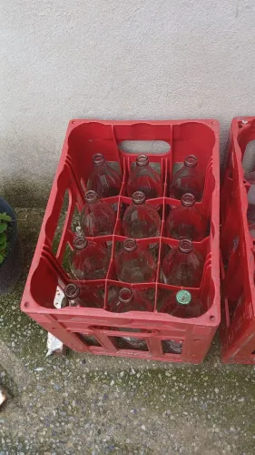 Caixa de coca retornável completa 1 litro 