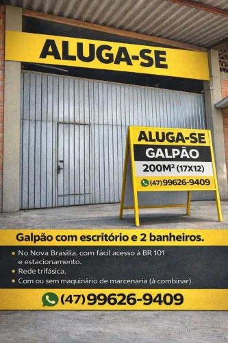 Galpão para estoque / armazenagem 
