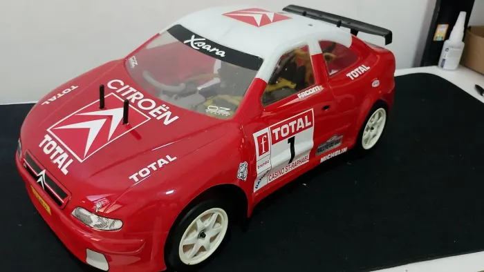 Automodelismo Citroen rally 1/8 4x4 combustão 