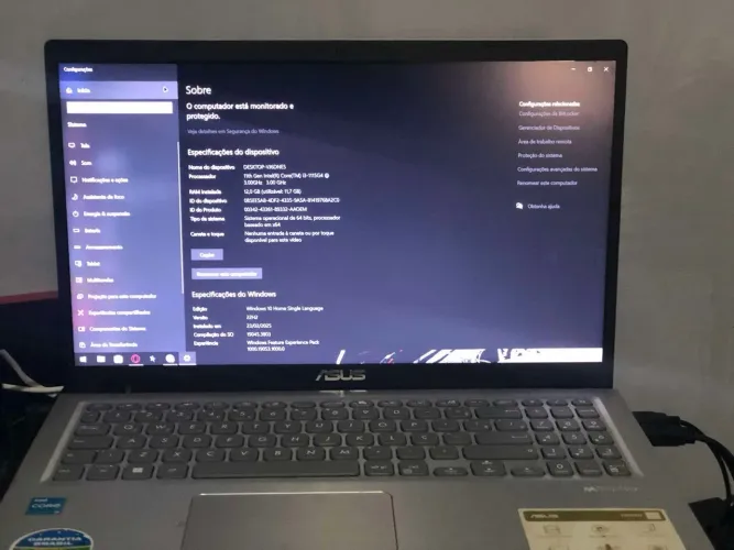 Troco notebook i3 11g por iPhone