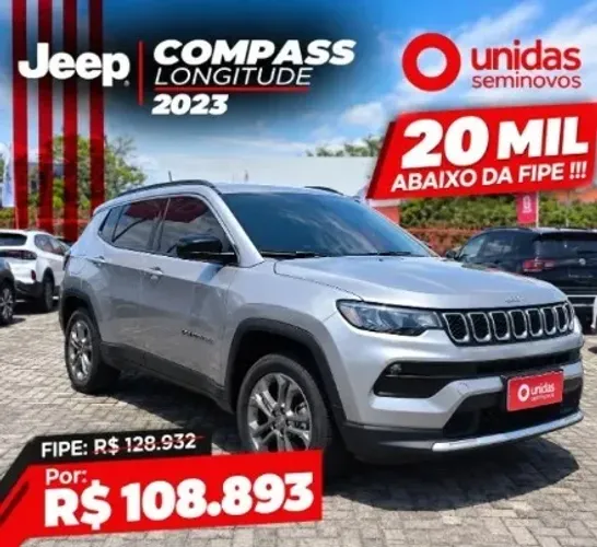 Jeep Compass Long. T270 1.3 TB 4X2 Flex AUT 2023