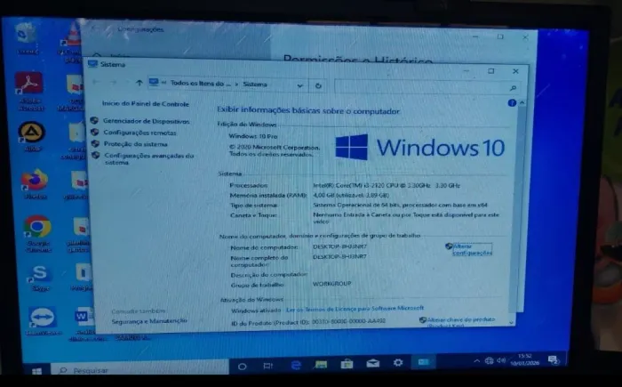 Computador de Bancada Completo