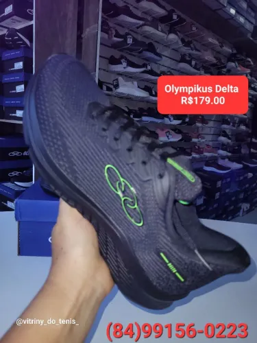 PROMOÇÃO TÊNIS OLYMPIKUS DELTA MASCULINO ORIGINAL-R$179.00 AVISTA. 
