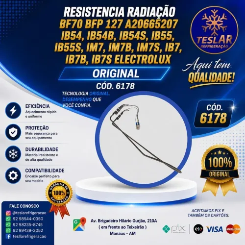 Resistência Original Electrolux