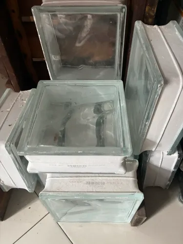 Tijolos de vidro 