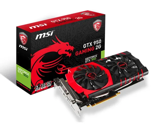 Placa de vídeo GTX 950 Gaming MSI
