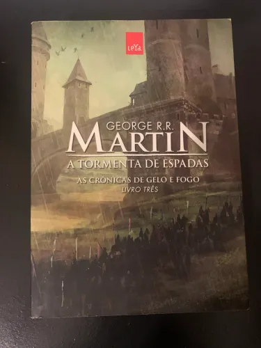 Livro game of thrones a tormenta das espadas