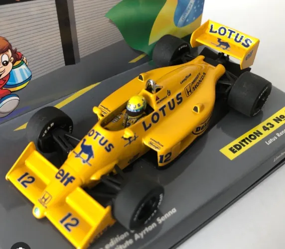MINICHAMPS Ayrton Senna Lotus 99T Renault 1987 1/43 Edition 43 Nº31