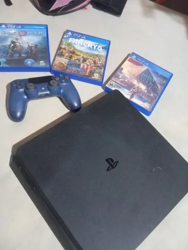 Ps4 Slim+3jogos