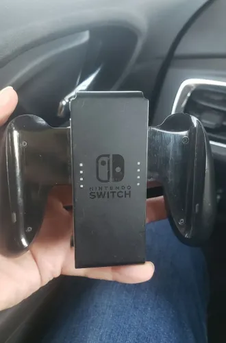 Grip Suporte Controle Joy Con Nintendo Switch Original