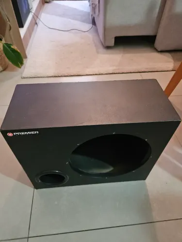 Caixa para sub woofer 10" premier