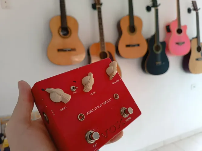 Pedal Joe Satriani guitarra 