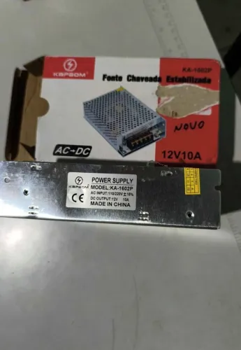 Fonte chaveada 12v 10a