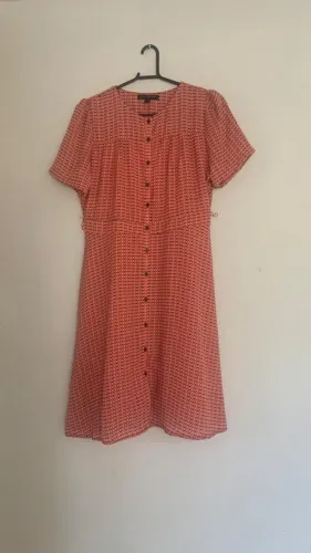 Vestido rosa vintage- Banana Republic