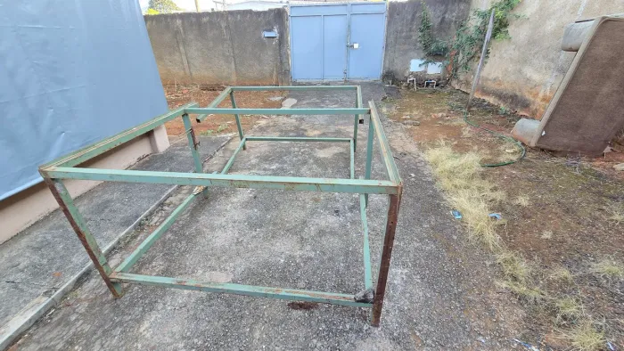 Mesa de corte de tecido, metalon