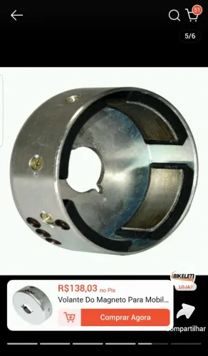 Volante do magneto para mobilete 