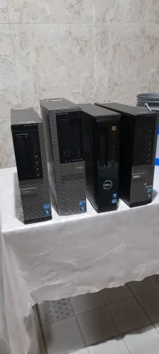 Vendo 4 cpus dell, todos formatados e funcionando tem xpu de 8,12 e 14 gigas DDR3