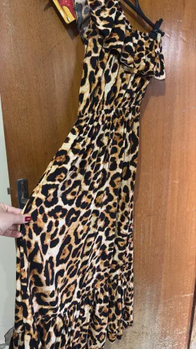 Vestido de onça nula manca