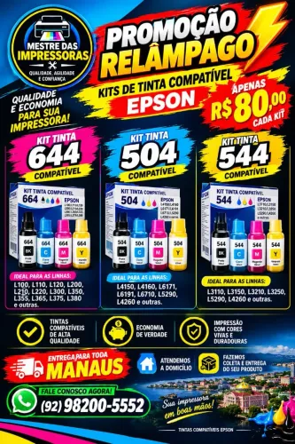 Kit de tintas compatível