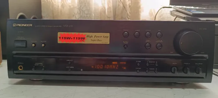 Receiver Pioneer Vsx-295 Stereo 4 canais Ótimo Estado Funciona Tudo