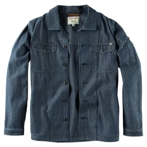 Jaqueta / Sobrecamisa em Sarja Denim Field & Stream 3XL (Importada)