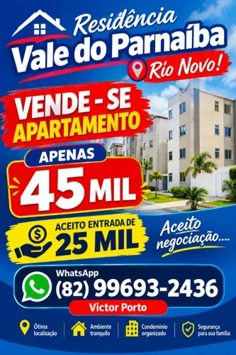 Vendo Chave de Apartamento Já Quitado ....