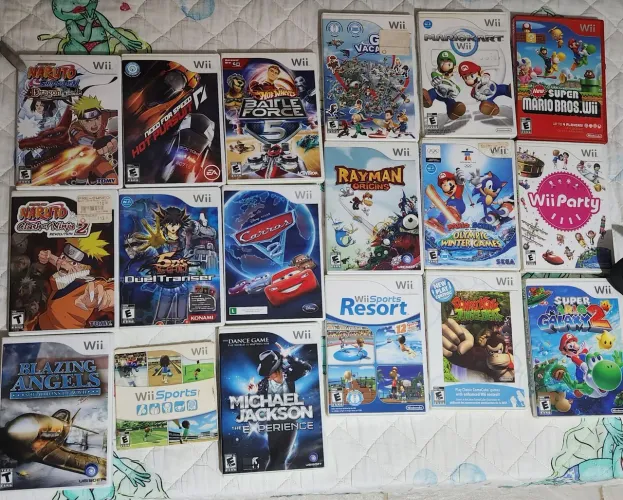 OFERTA - JOGOS DE WII ORIGINAIS