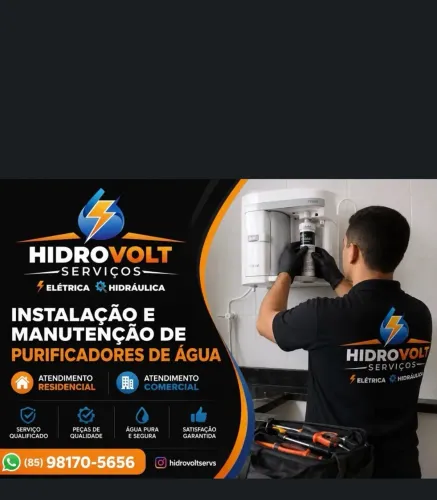 INSTALAÇÃO PURIFICADOR DE ÁGUA 