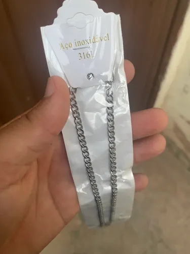 Correntinha de Pescoço Inox - 70cm