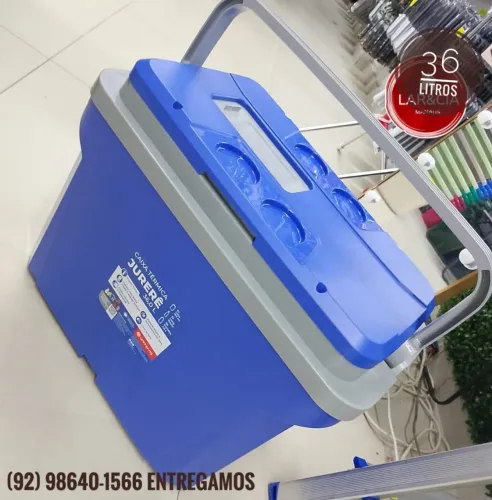 Caixa térmica 36 litros com entrega gratis para maioria dos bairros de Manaus
