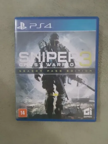 sniper ghost warrior 3 ps4 mídia física original playstation 4 e ps5 sniper 3