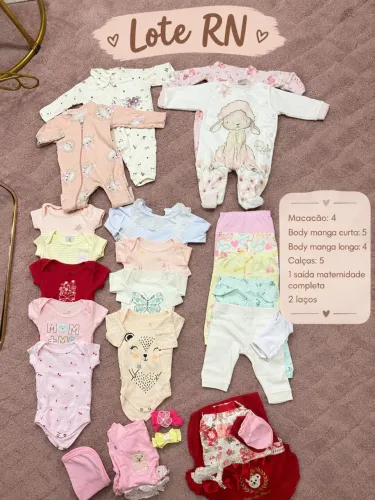 LOTE DE ROUPINHAS DE BEBÊ À VENDA! ?