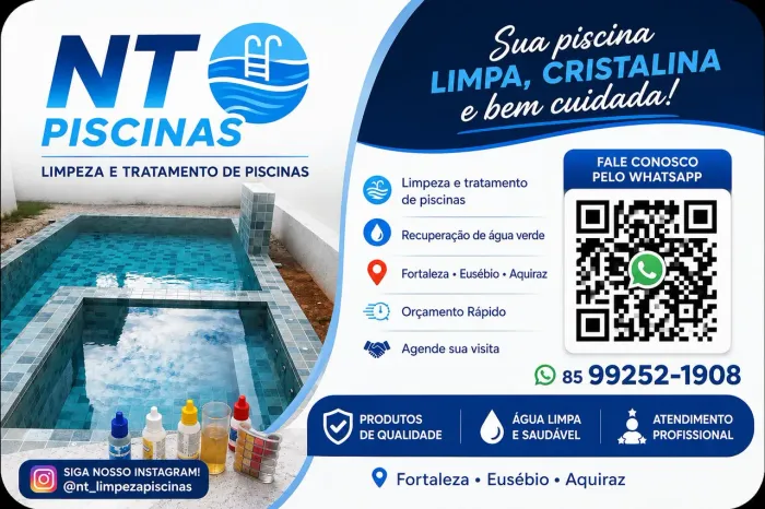 Limpeza e Manutenção Piscina