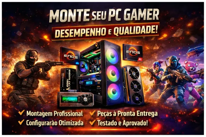 Montamos o seu Pc Gamer!!