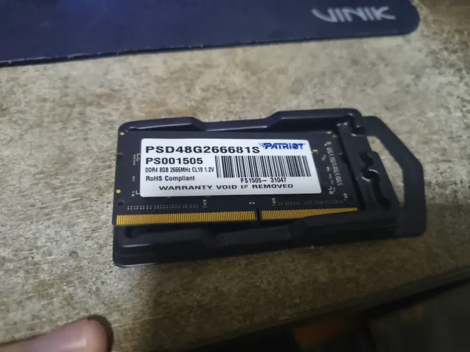 Memória ram notebook 8gb 2666mhz
