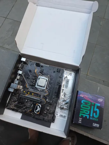 Kit Processador e Placa mãe - TUF H31OM-PLUS GAMING/BR